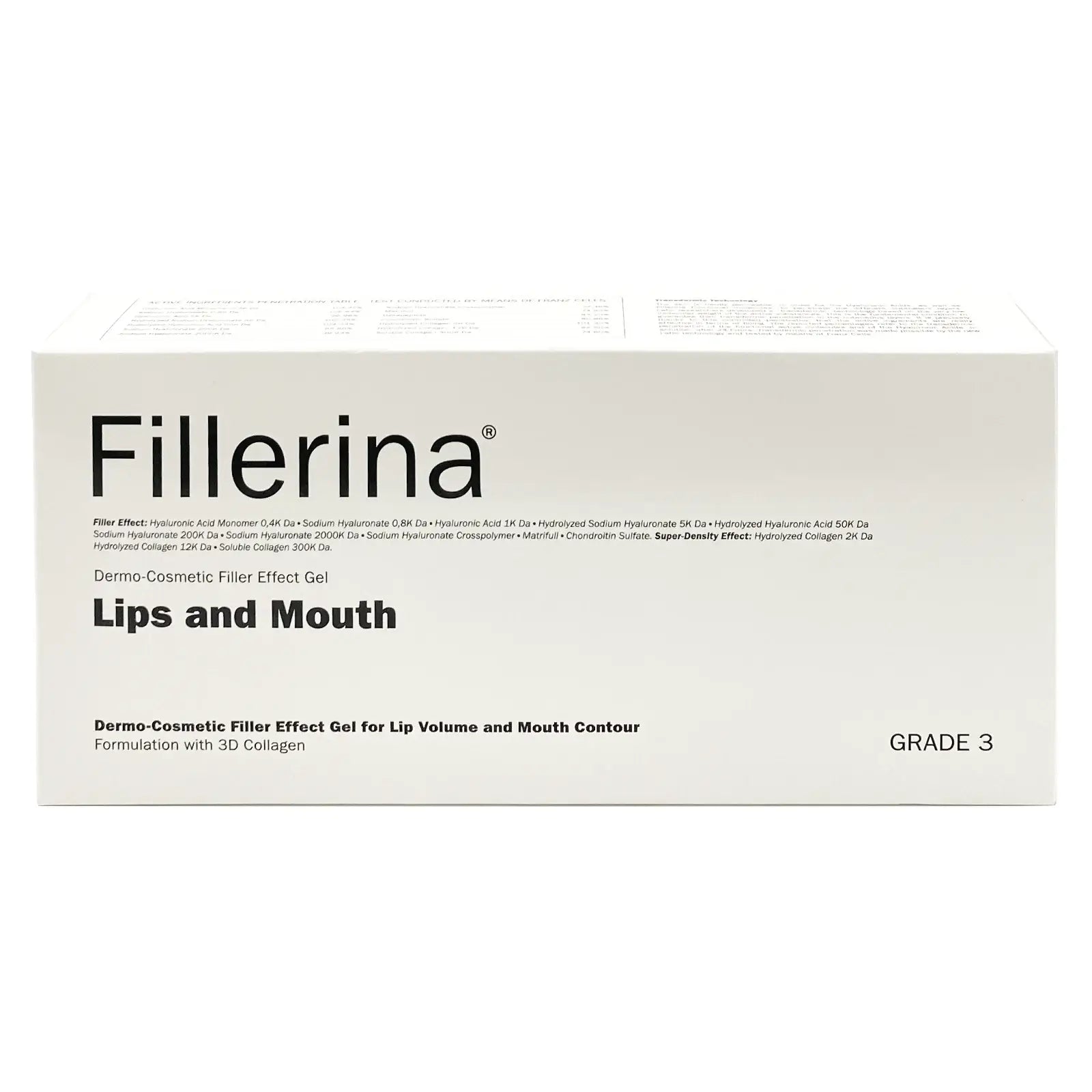 Fillerina Dermo-Cosmetic Filler Lip & Mouth Gel Grade 3