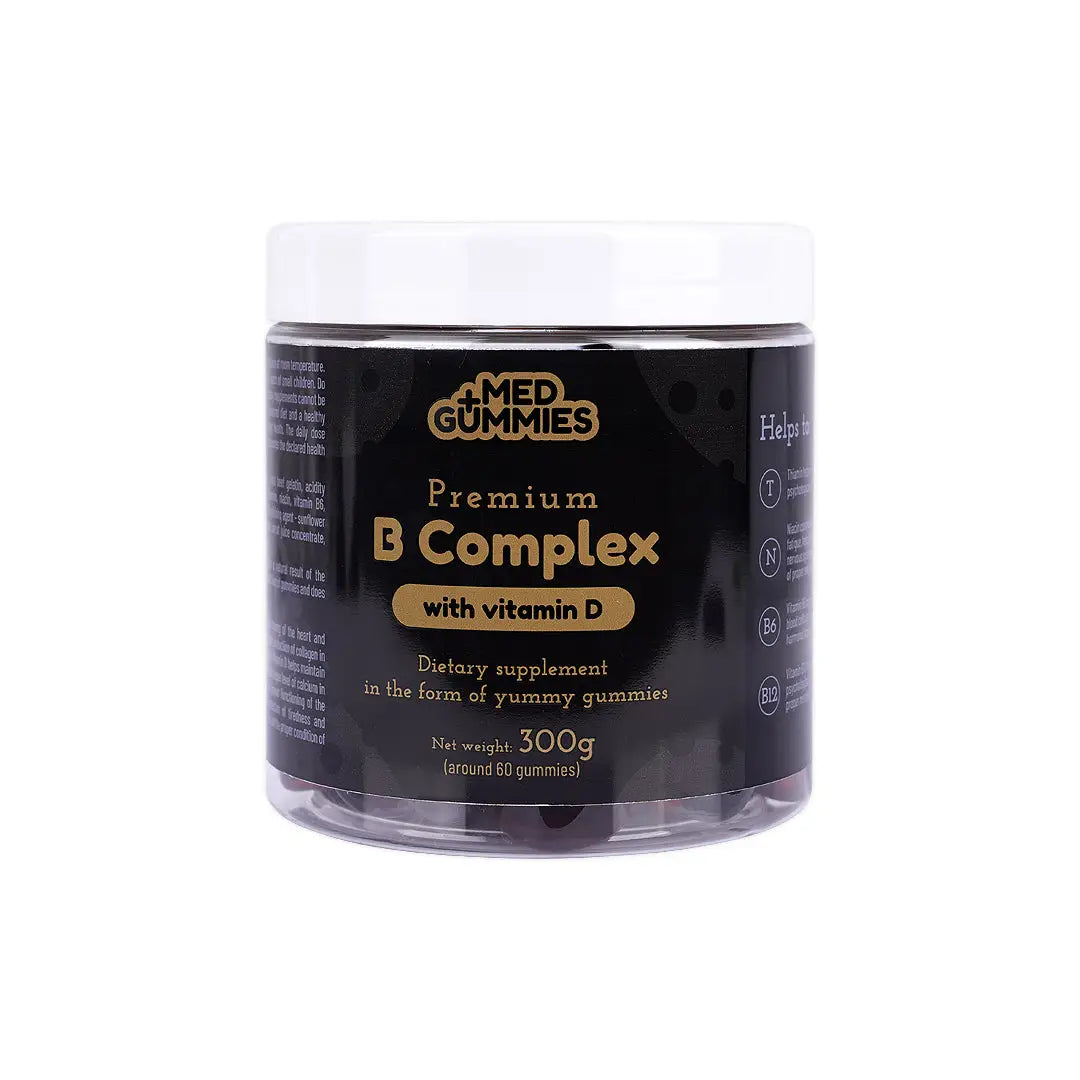 Fit 4 Life +Med Gummies Premium B Complex 