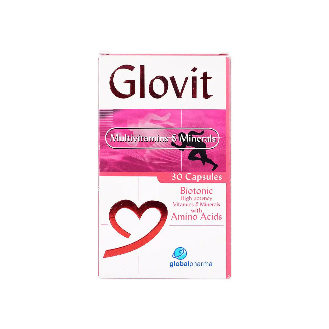 Glovit Multivitamins & Minerals 30 Capsules