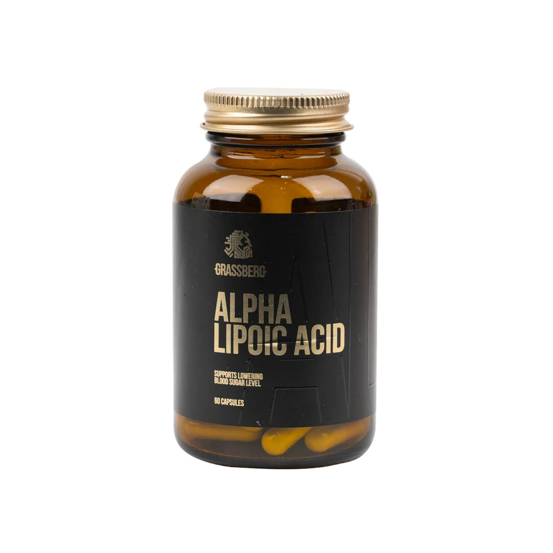 Grassberg Alpha Lipoic Acid Anti-Oxidant 60 Mg 60 Capsules