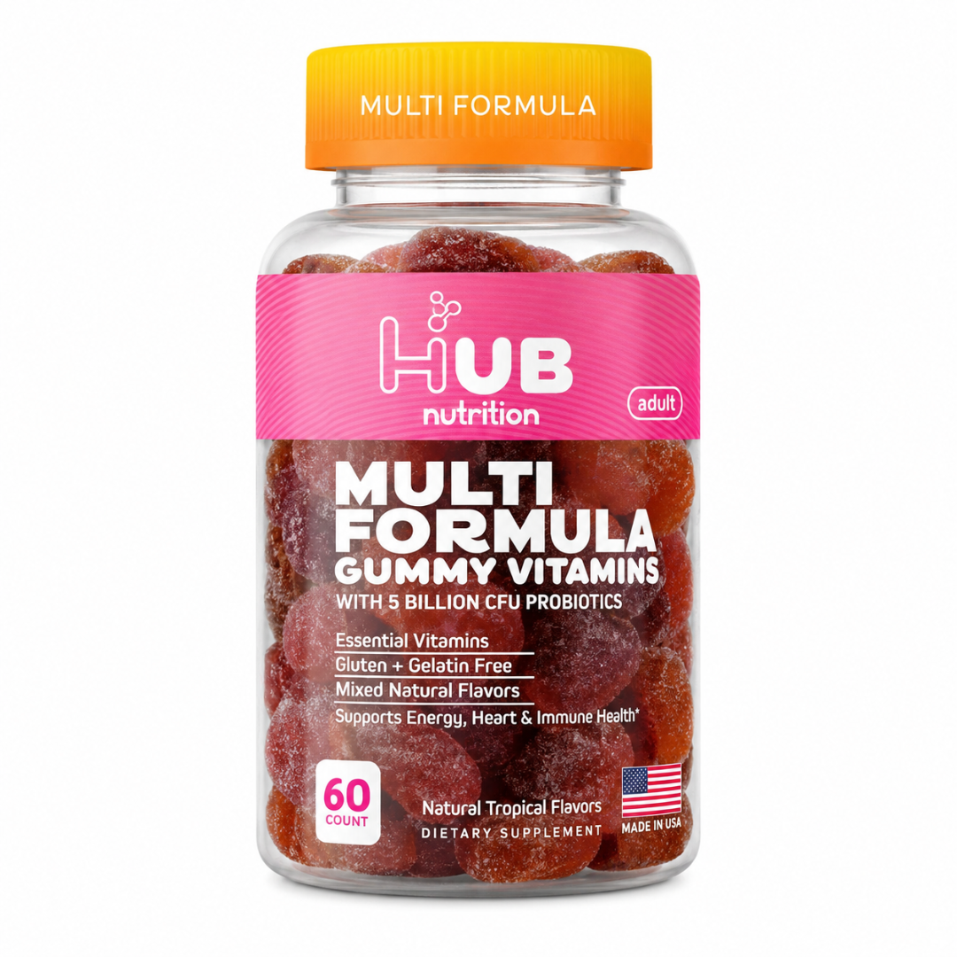 Hub Nutrition Adult Multi Vitamins Formula 60 Gummies
