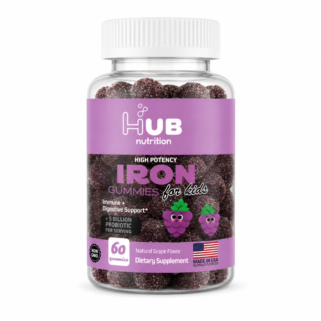 Hub Nutrition Kids Iron 60 Gummies