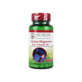 Human Essentials Calcium Magnesium Zinc Vit-D3 60Tab