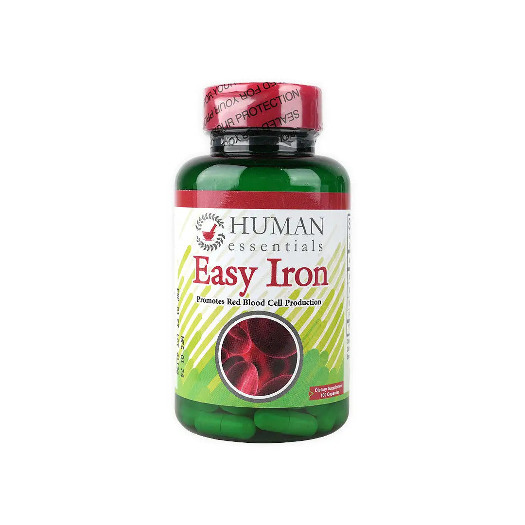 Human Essentials Easy Iron 100 Capsules