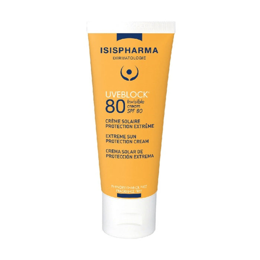 ISIS PHARMA Uveblock Invisible Cream Very High Protection spf80 - 40ml