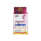 MULTIBALL Kids Vitamin D Lollipops – Strawberry Flavor – 7 Lollipops