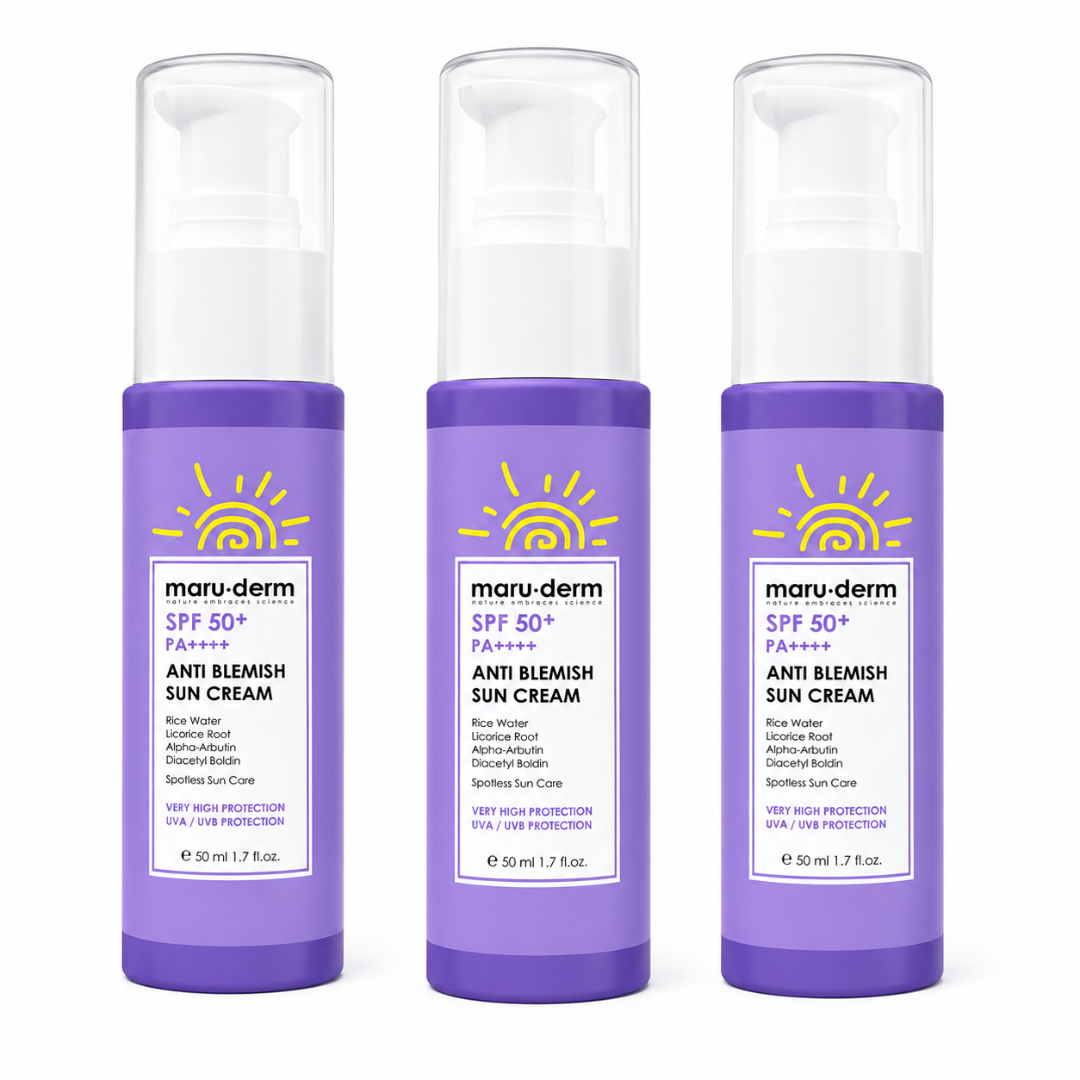 Maruderm Anti-Blemish Sun Protection Trio SPF 50+ Set
