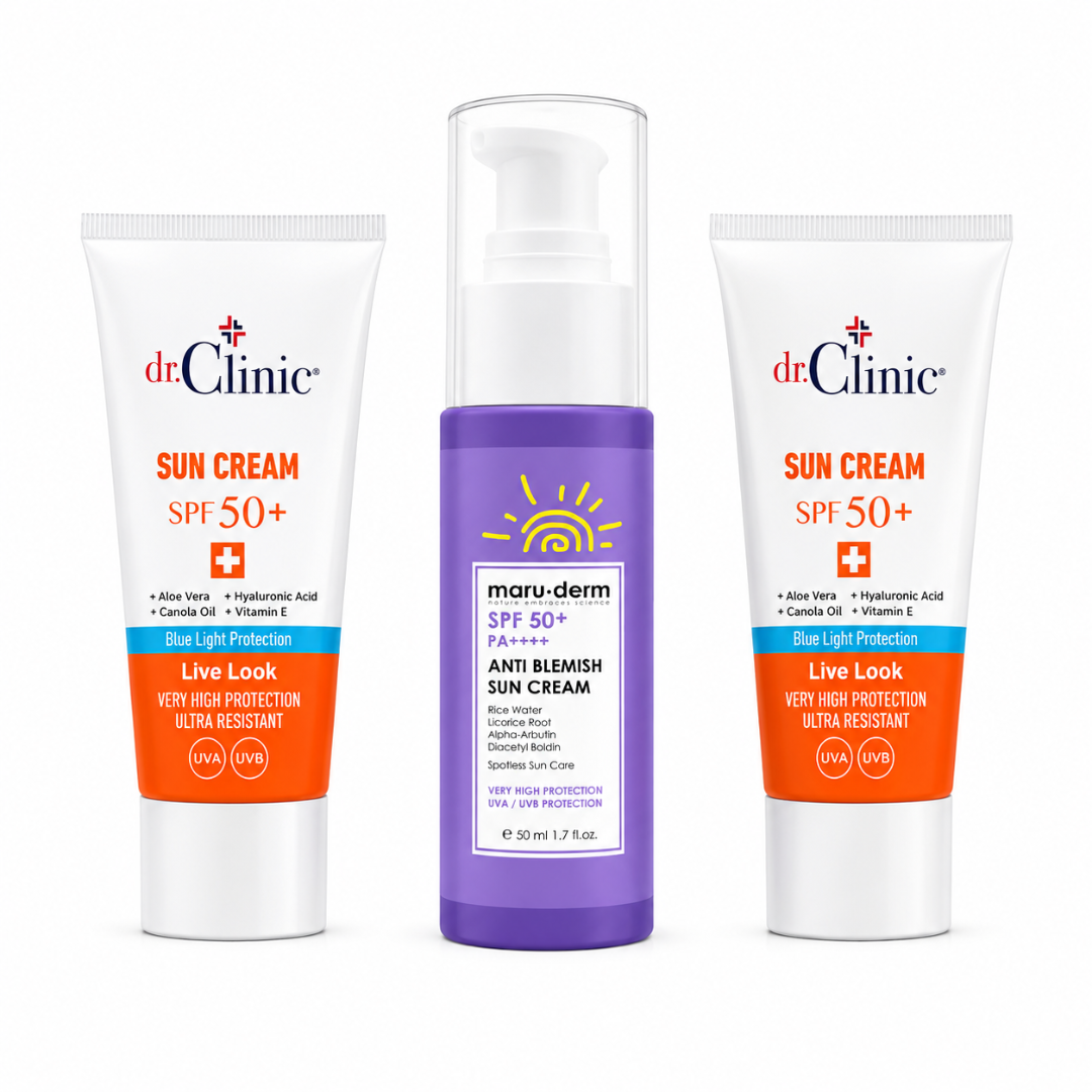 Maruderm & Dr. clinic Sun Protection & Brightening Duo SPF 50+ Set