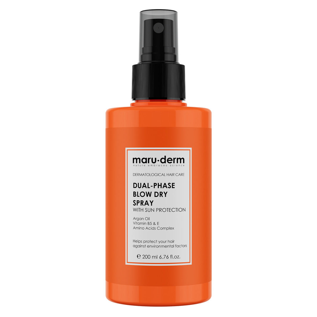 Maruderm Dual Phase Blow Dry Spray With Sun Protection 200 ML Kuwait maruderm-dual-phase-blow-dry-spray-with-sun-protection-200-ml-kuwait