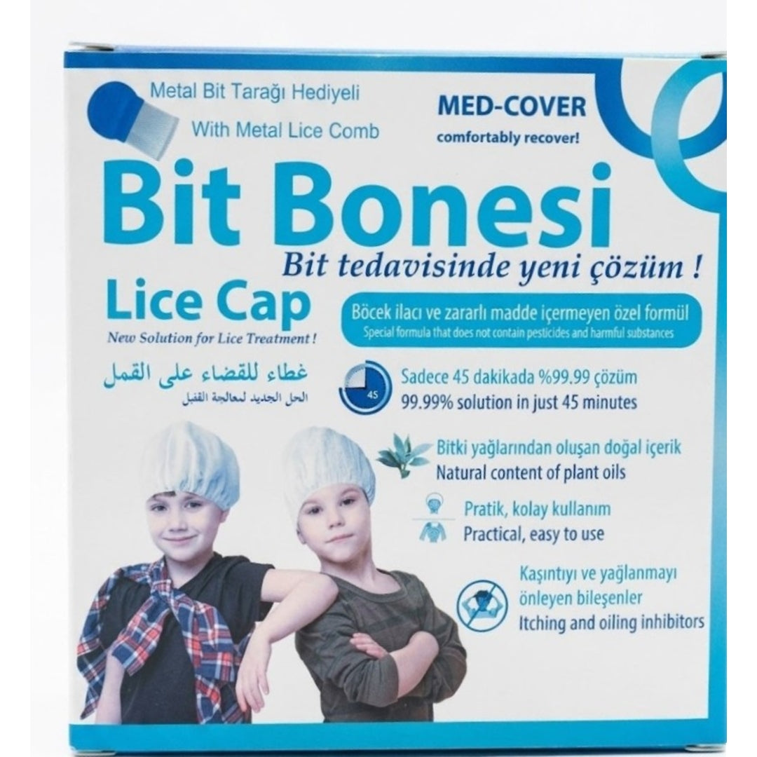 Med-Cover Lice Cap for Lice Treatment