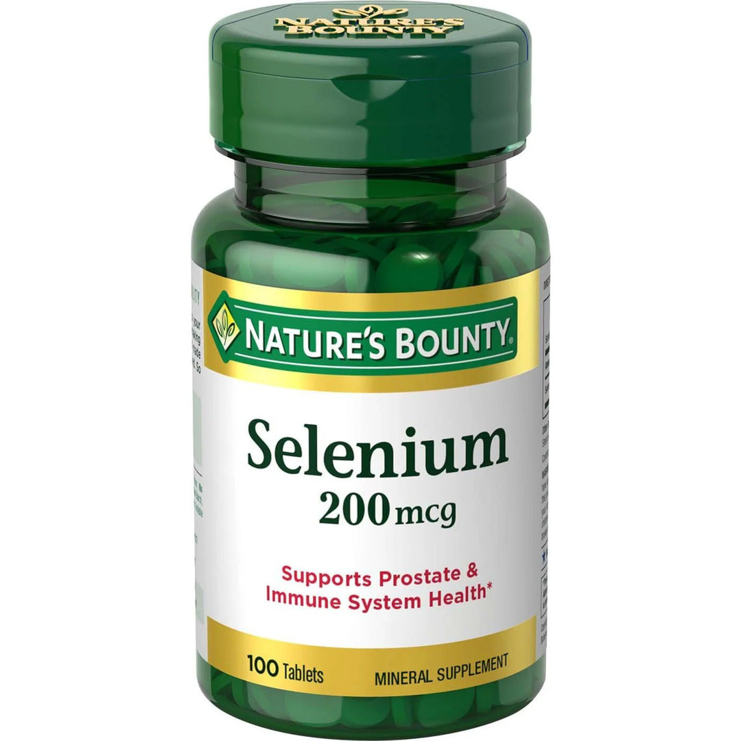 Nature's Bounty Selenium 200 mcg Tabs 100'S