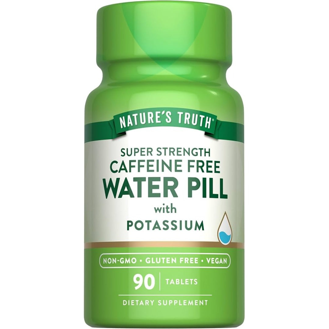 Nature's Truth Water Pill With Potassium 90 Tablets