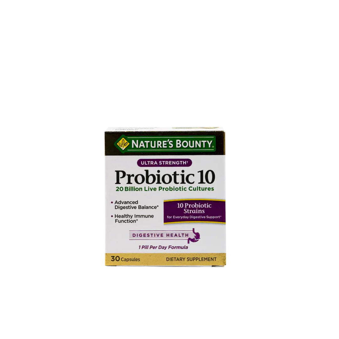 Nature's Bounty Probiotic 10 30 Capsules