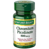 Natures Bounty Chromium Picolinate 800 mcg Tablet 50'S