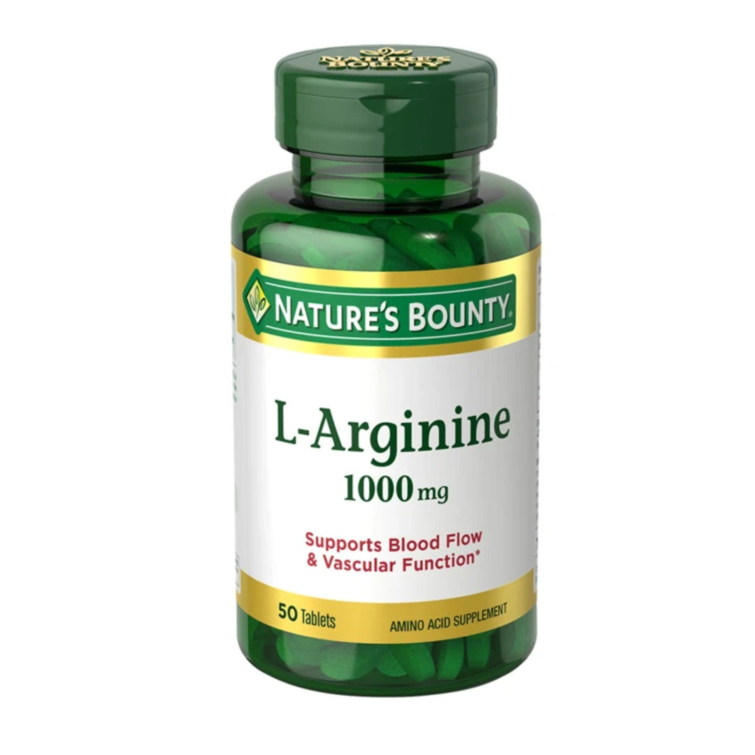 Natures Bounty L-Arginine 1000 Mg Tabs 50'S