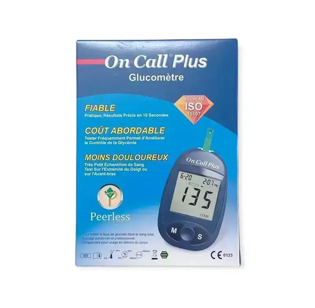 On Call Plus Blood Glucose Monitoring System meter