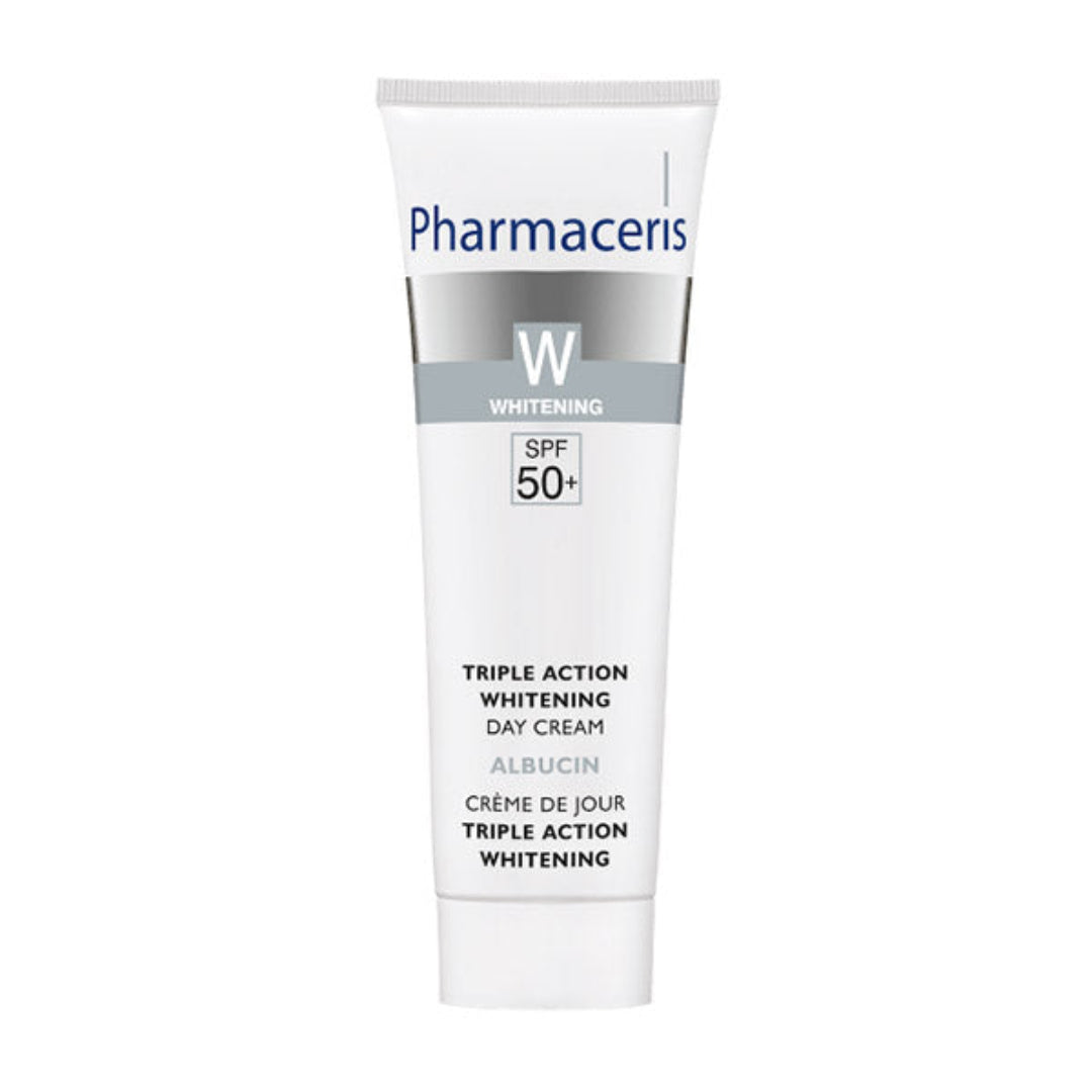 PHARMACERISWAlbucinTripleActionWhiteningDayCreamspf50-30ml