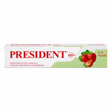 PRESIDENT Kids Strawberry Toothpaste (3–6 Years) – 50 ml