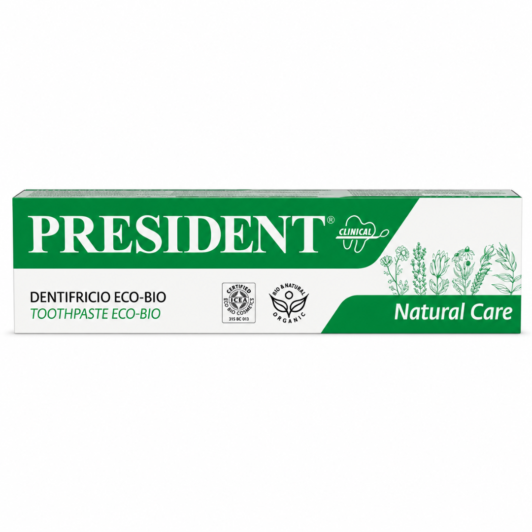 PRESIDENT Natural Care (Eco-Bio) Toothpaste – 75 ml