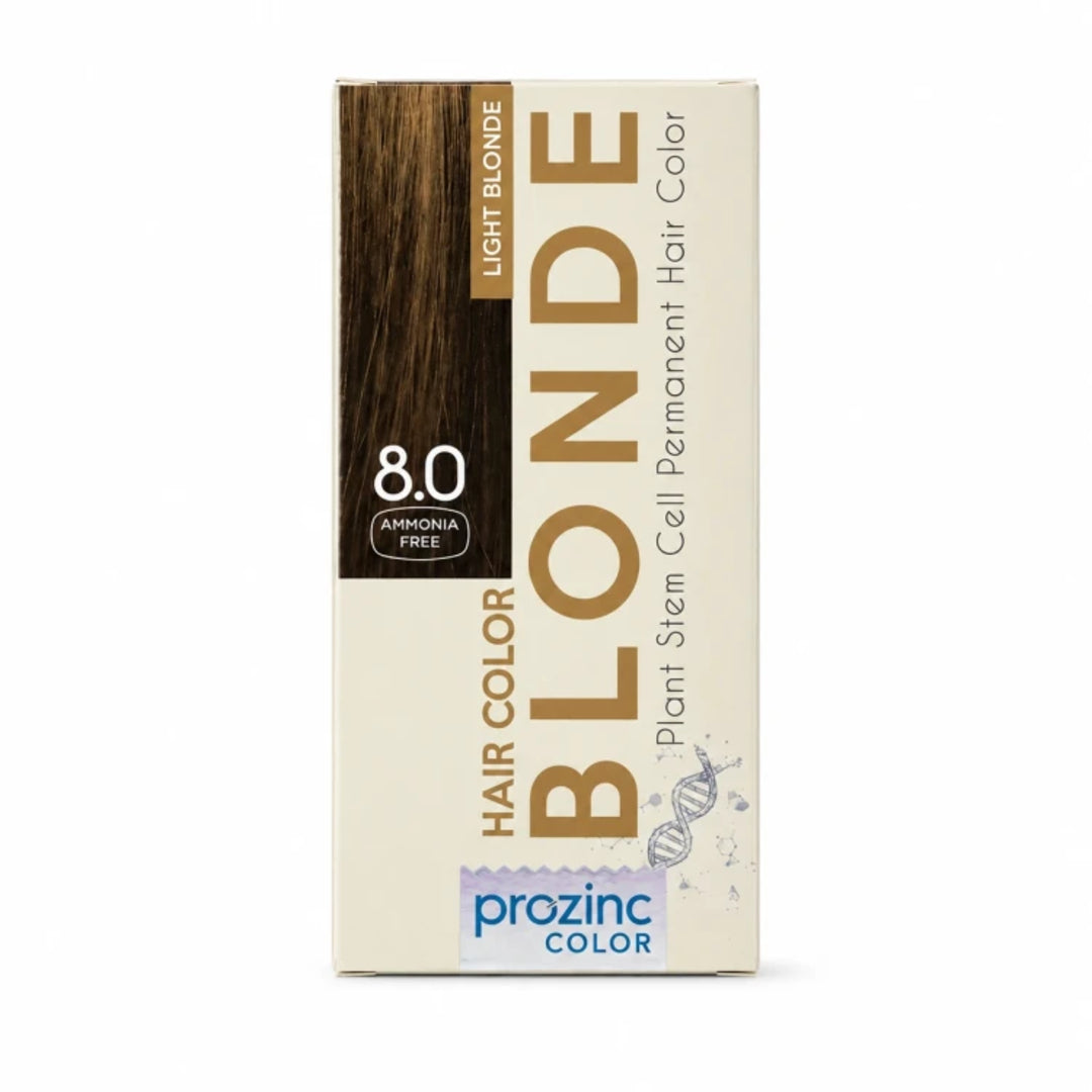 Prozinc Colour Hair Dye 8.0