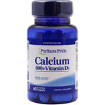 Puritan’s Pride Calcium 600 mg + Vitamin D3