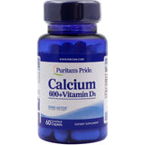 Puritan’s Pride Calcium 600 mg + Vitamin D3