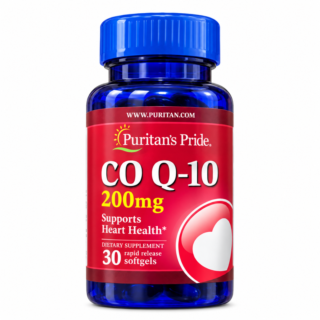 Puritan's Pride Co Q-10 200 mg – 30 Rapid Release Softgels