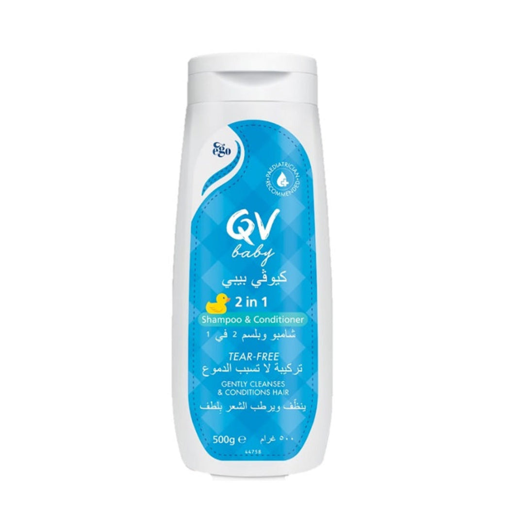 QVBaby2in1ShampooandConditioner500ml