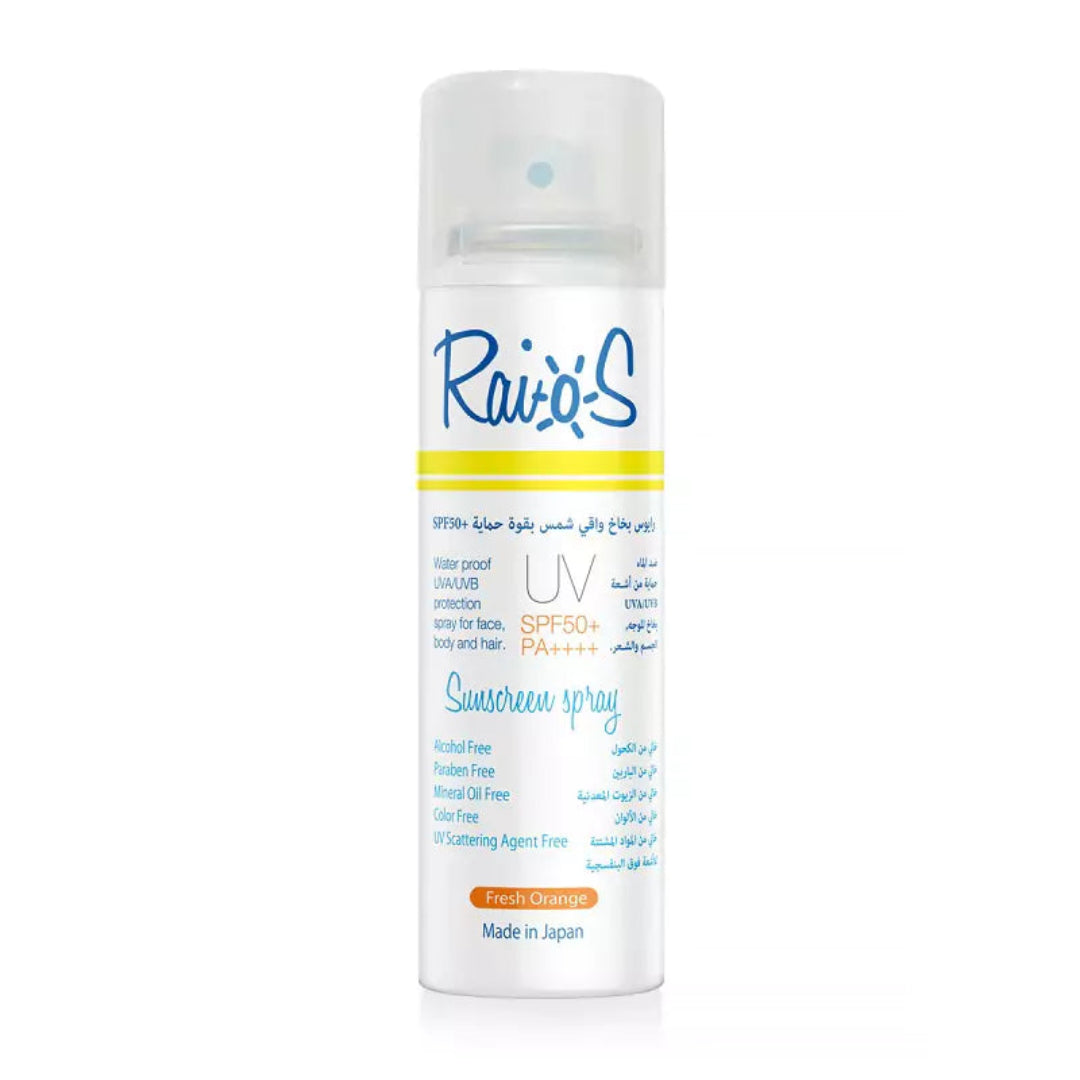 RAIOS Sunscreen Spray spf50 Fresh Orange - 70ml