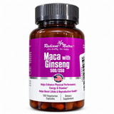 Radiant Nutra Maca with Ginseng 500/250 mg – 100 Capsules