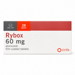 Rybox 60 mg Etoricoxib – 28 Tablets