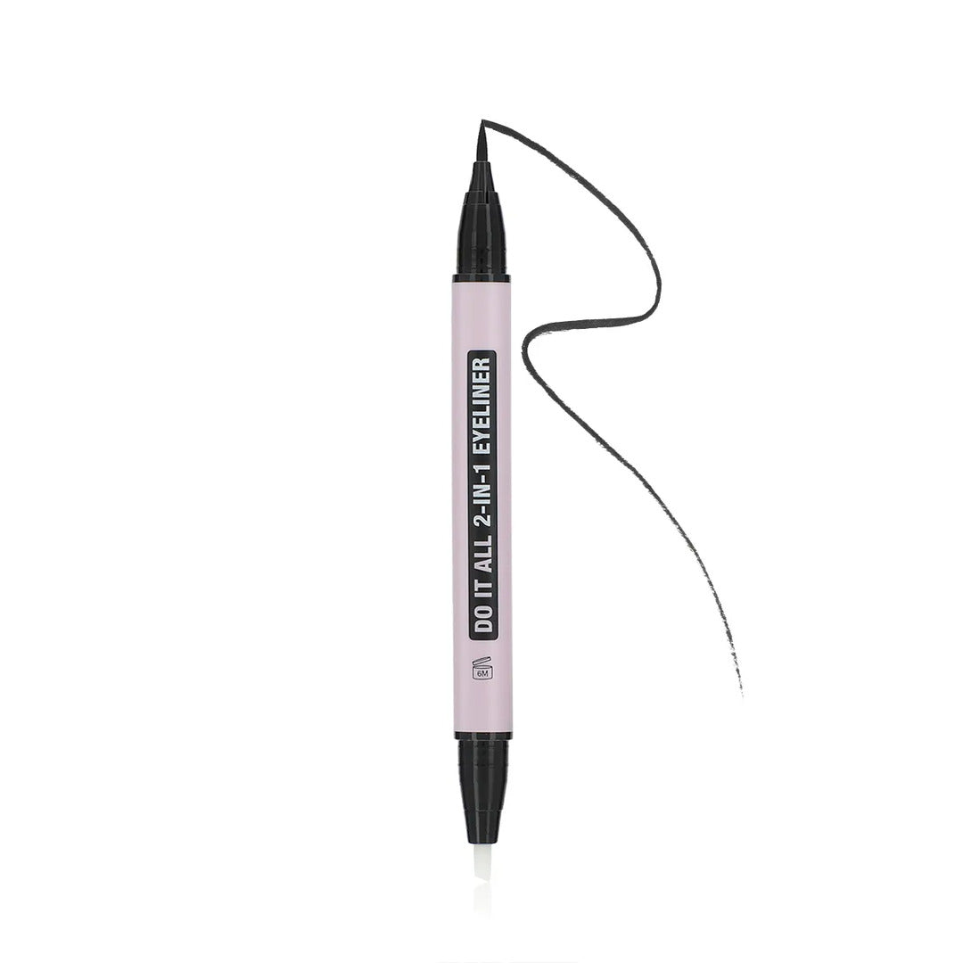 SHEGLAM Do It All 2-In-1 Eyeliner - Black