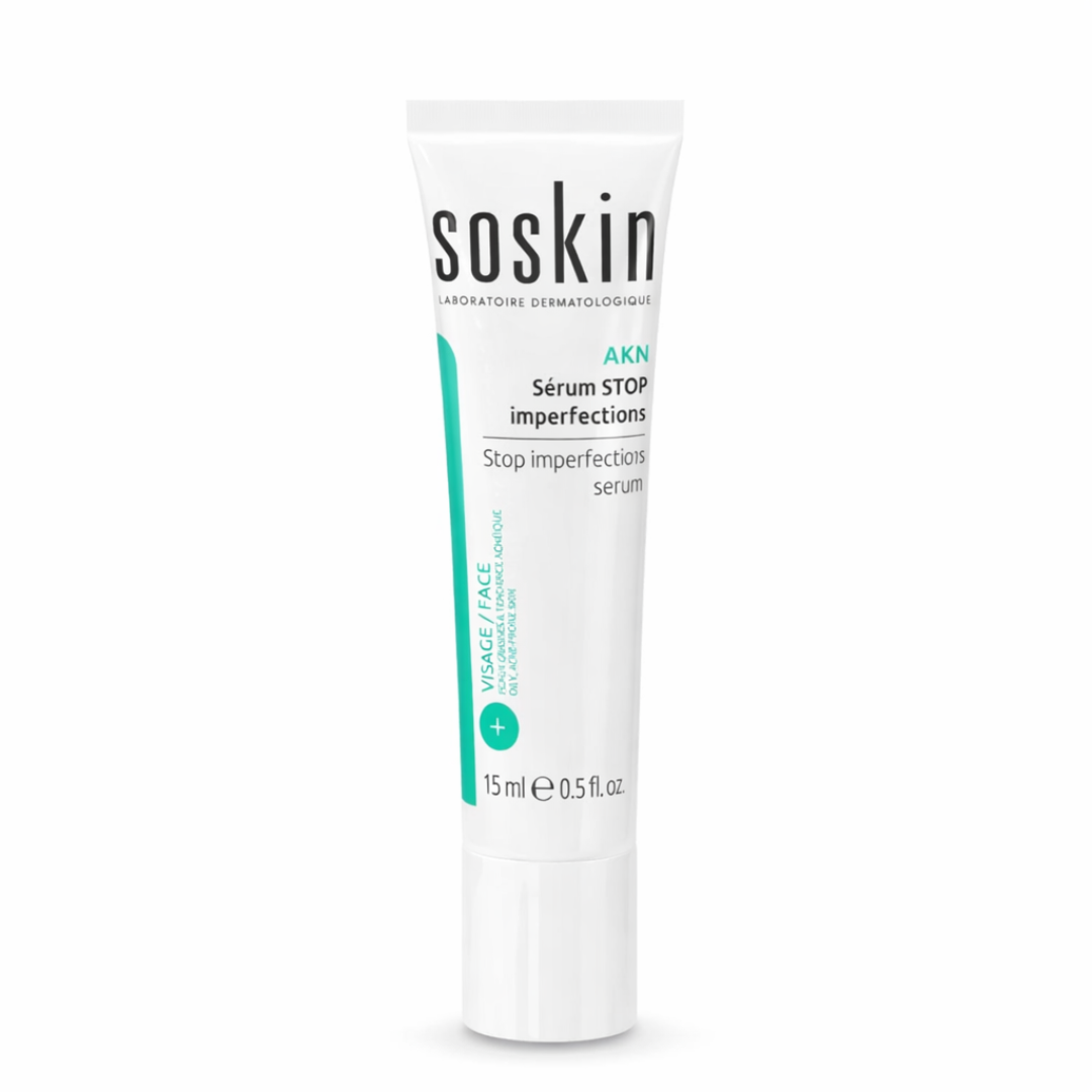 SOSKIN Stop Imperfection Serum for Acne Skin – 15 ml