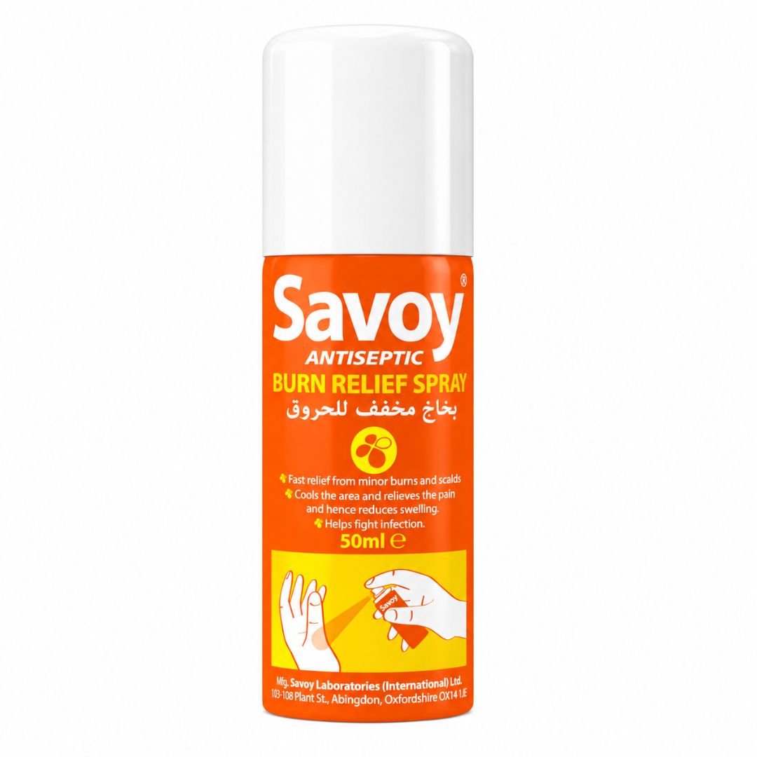 Savoy Antiseptic Burn Relief Spray 50 ml