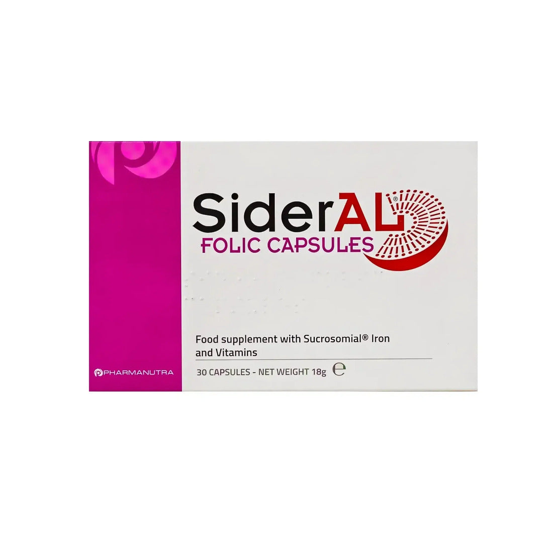 Sideral Folic 30mg Capsules