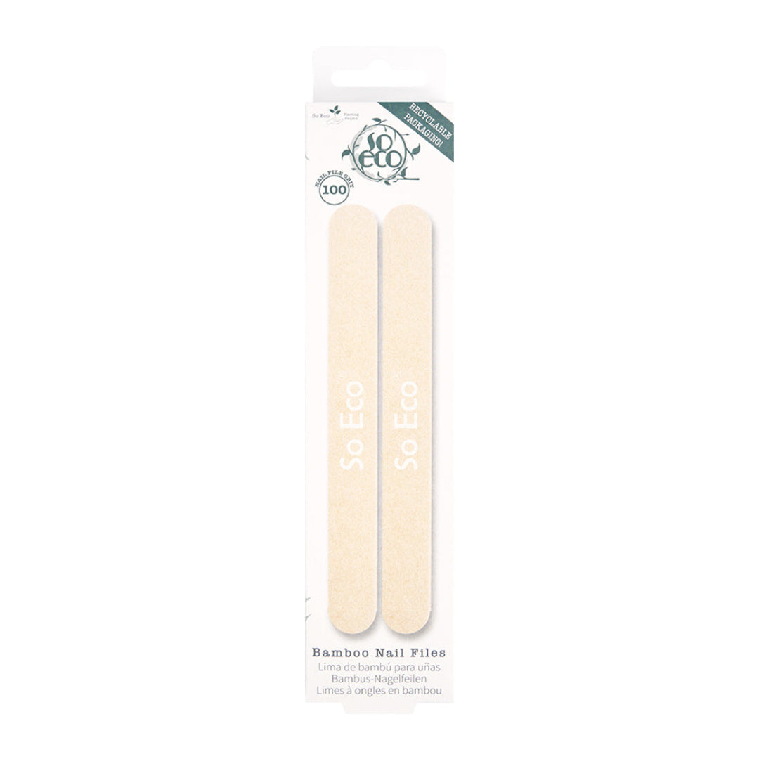So Eco Bamboo Nail Files – 2 Pack
