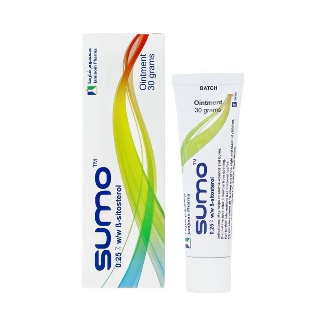Sumo Ointment 0.25% w/w β-Sitosterol 30 g