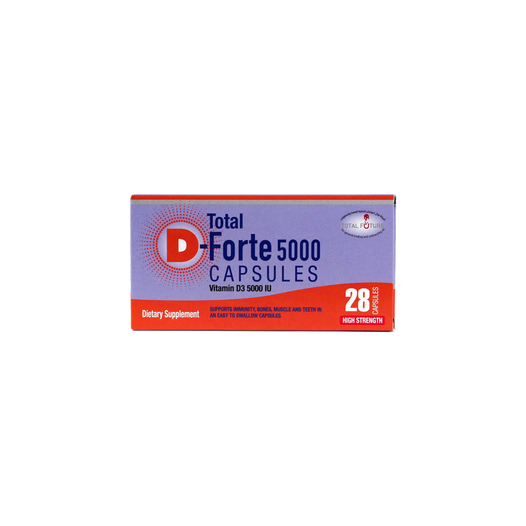 Total D-Forte Vit-D3 5.000 IU 28 Capsule