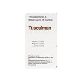 Tuscalman Suppositories B (Children 1½–8 Years) – 10 Suppositories