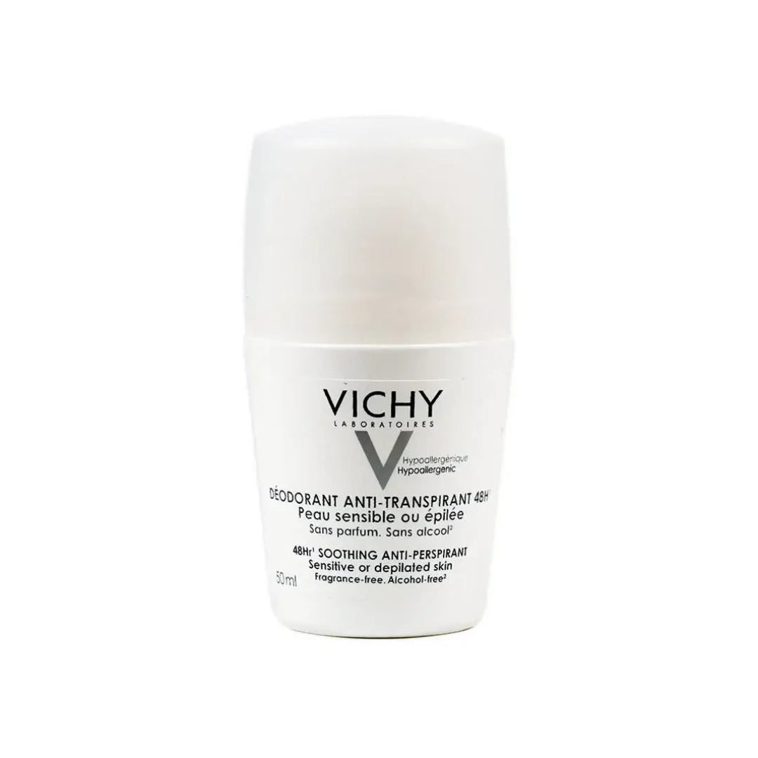Vichy Deodorant Roll-On Sensitive Skin 48H – 50 ml