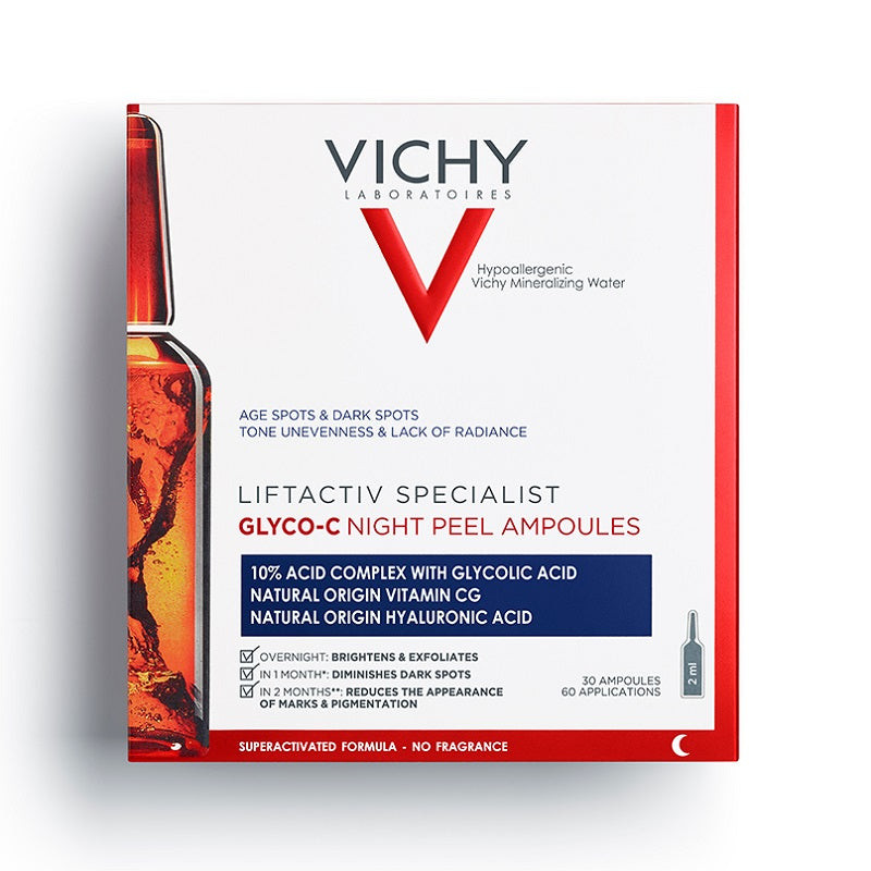 Vichy Liftactive Specalist Glyco-C Night Peel Ampoules 2mlx30