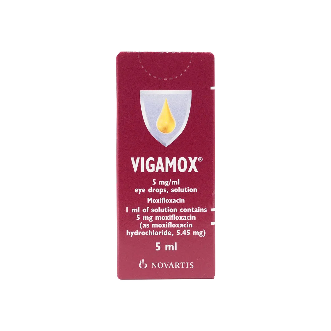 Vigamox 0.5% Ophthalmic Solution 5ml