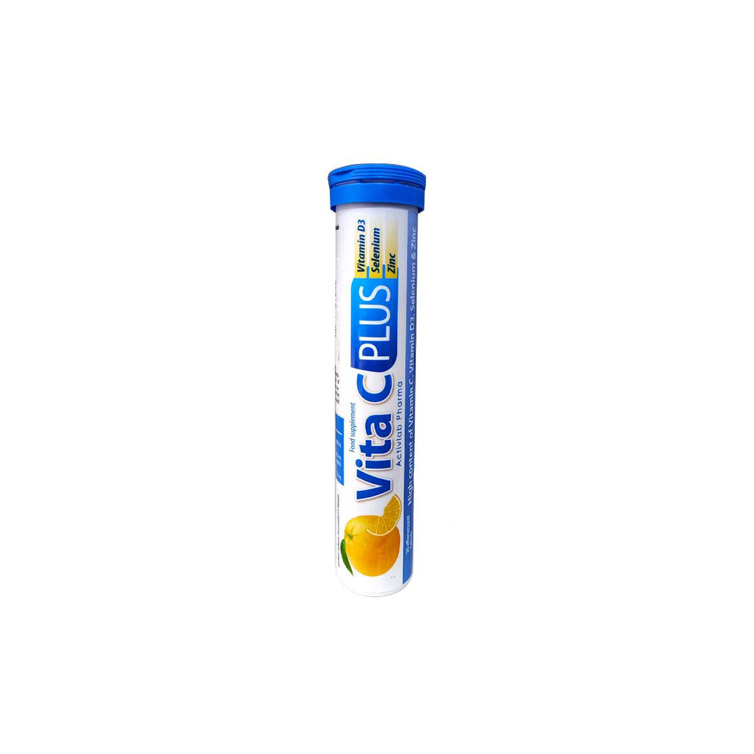 Vita C Plus Vit D3 + Selenium + Zinc 20 Effervescent Tablets
