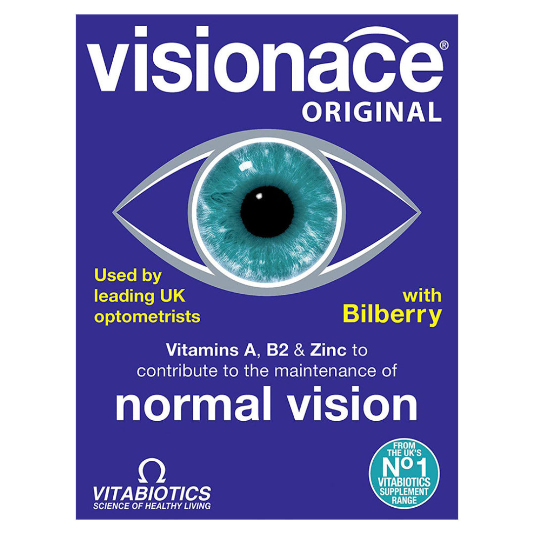 Vitabiotics Visionace Original Eye Health Supplement – 30 Capsules