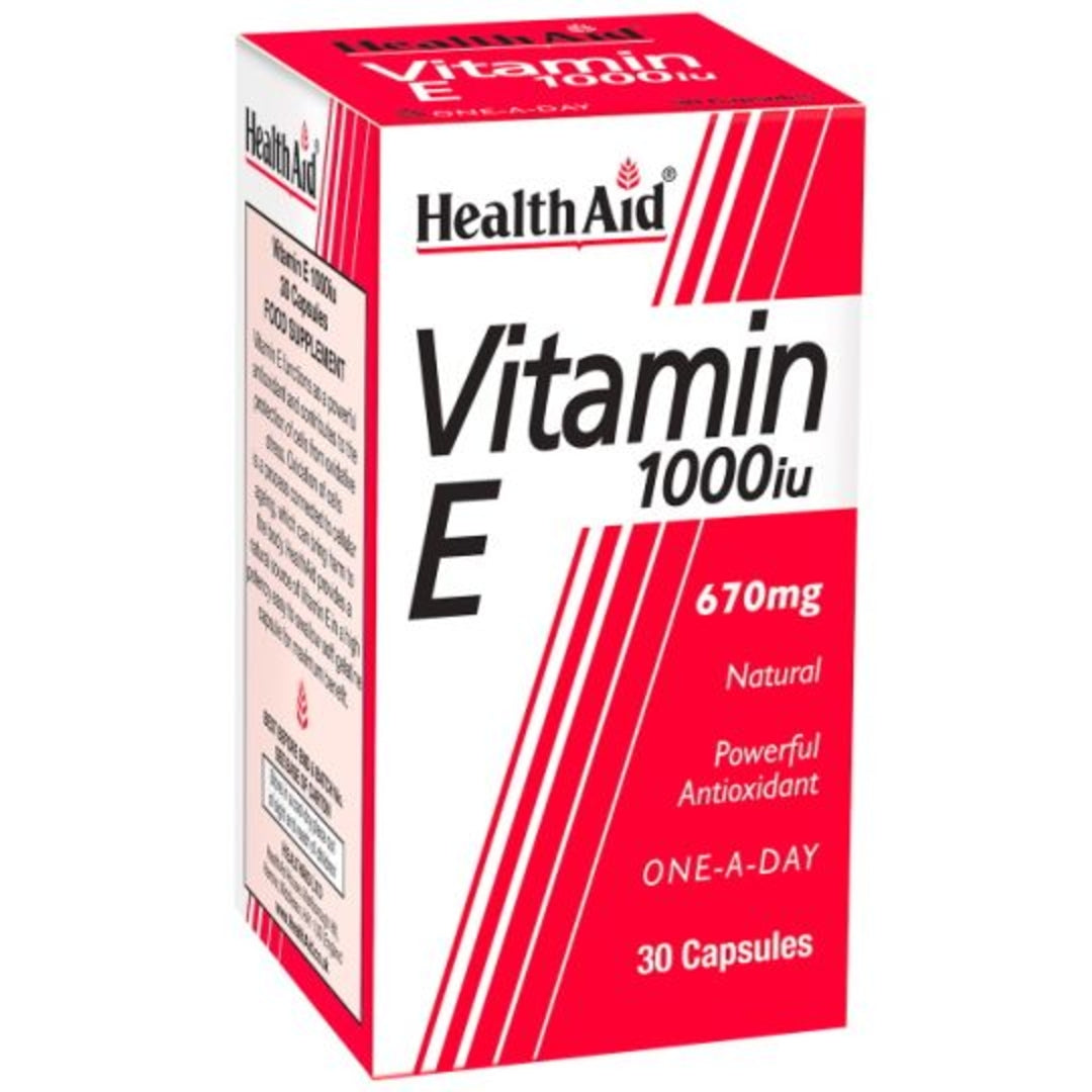 Vitamin E 1000 Iu 30 Caps