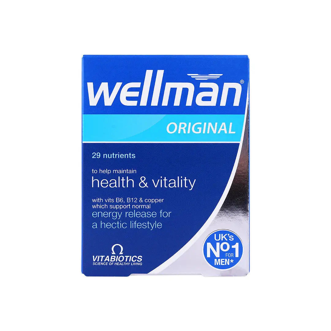 Wellman Original Health Vitality & Energy Release 30 Pieces