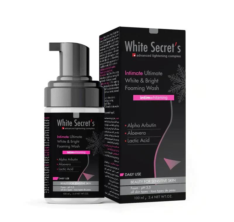 White Secret's Intimate Ultimate White & Bright Gentle Cleansing Foaming Wash