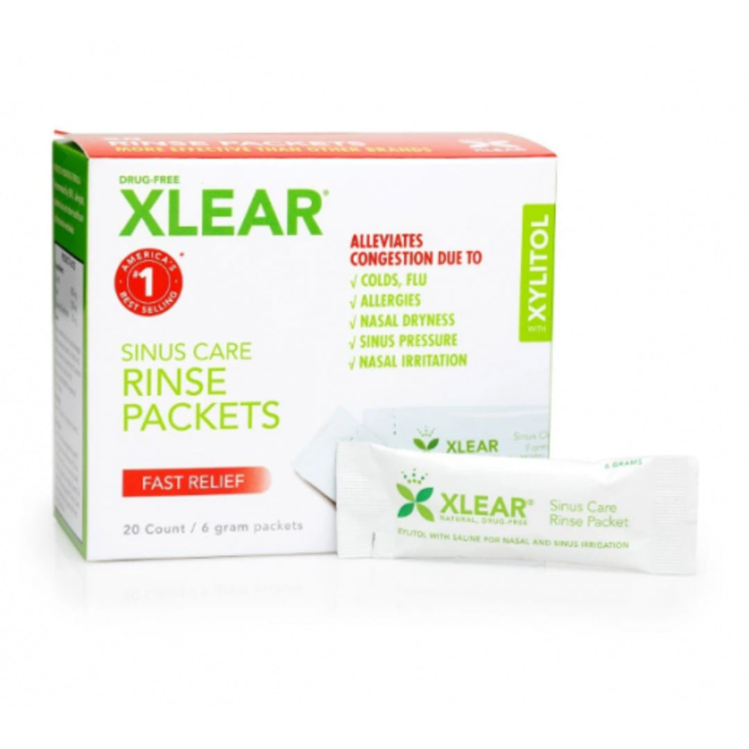 Xlear Sinus Care Solution Packets 20 Sachets 6 g