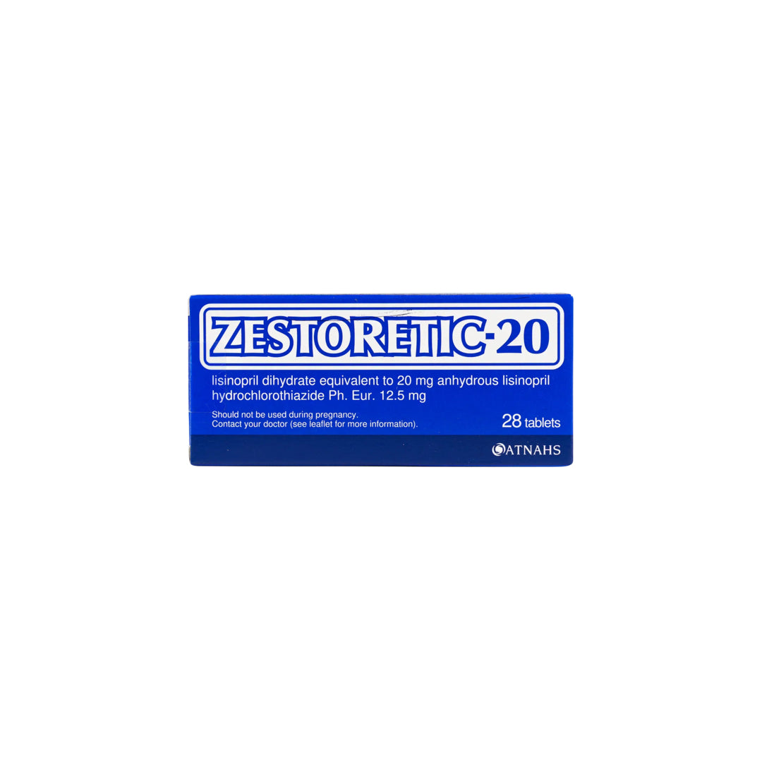 Zestoretic 20 mg 28 Tablets