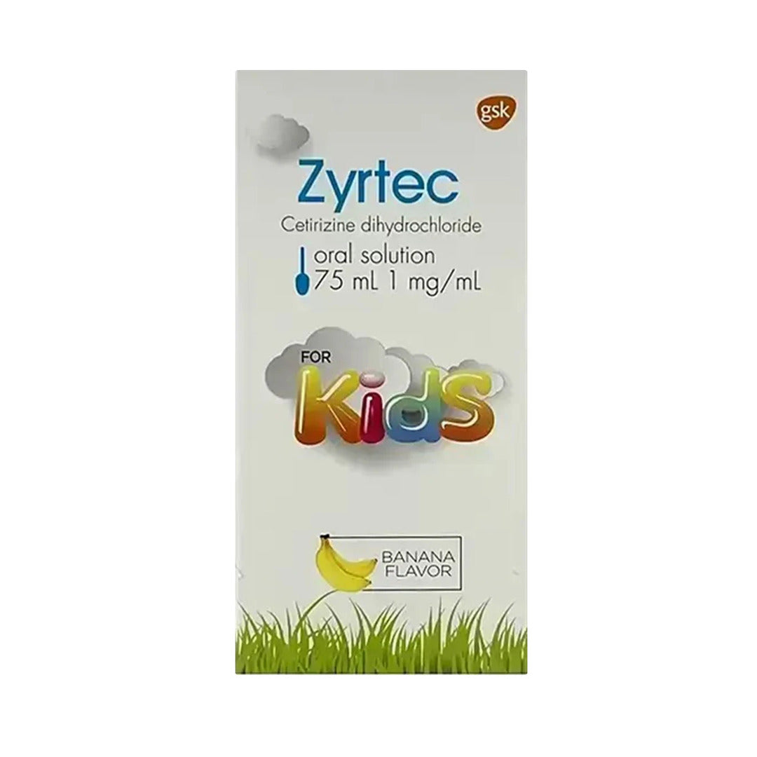 Zyrtec Kids Oral Solution 75ml